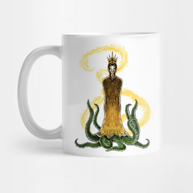 Unleash the Madness with Our New Hastur The King in Yellow Design by Holymayo Tee